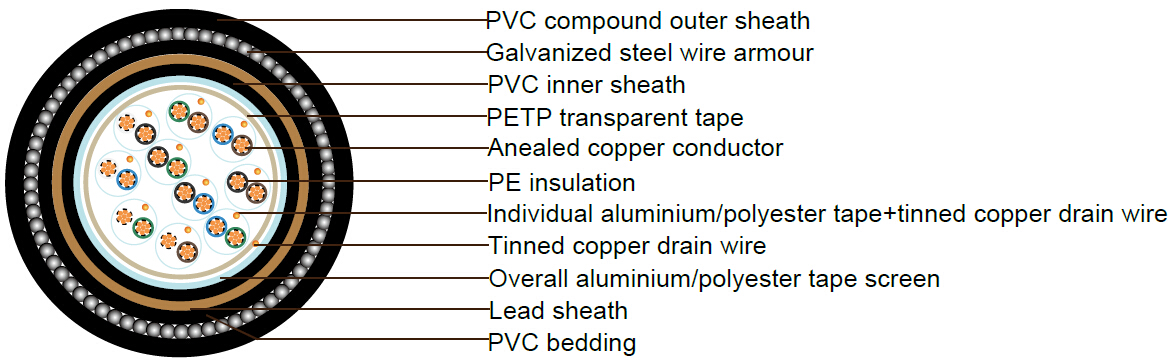PAS5308 Instrumentation Cable