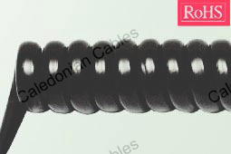 PVC/PUR spiral cable