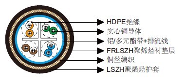 Cat6 UTP/FTP铠装数据电缆